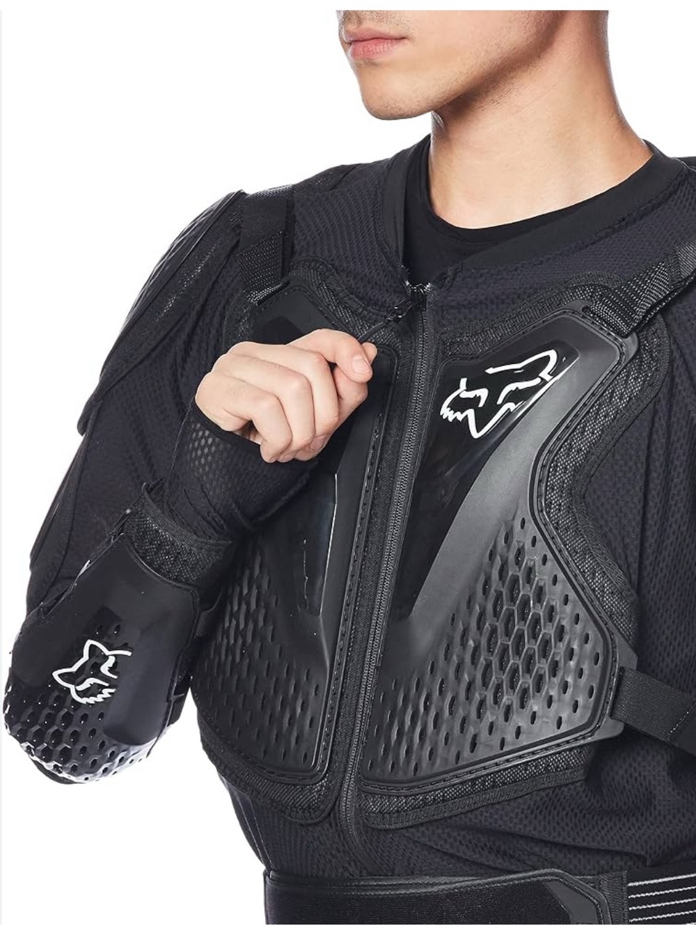 Fox riding Titan Youth Black Sport Jacket Label boys  ages 6-14 motocross